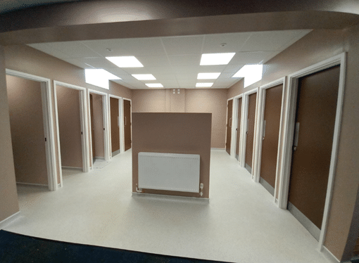 Newly renovated toilets at Cheslyn Hay Academy